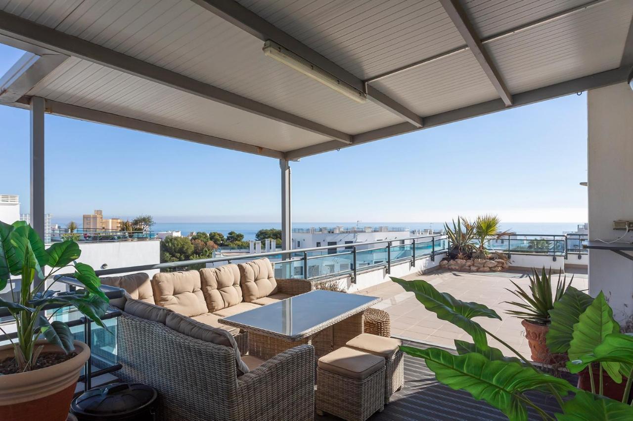 Apartament Atico Pinar De Garrucha Con Vistas Al Mar-Gran Terraza Zewnętrze zdjęcie