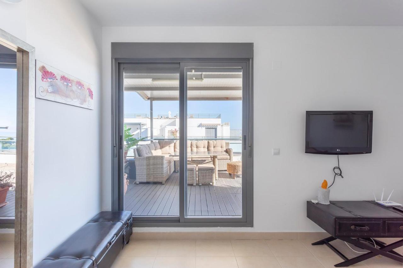 Apartament Atico Pinar De Garrucha Con Vistas Al Mar-Gran Terraza Zewnętrze zdjęcie